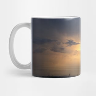 Gold burst Mug